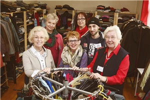 Das Team der Kleiderlkammer in Bochum-Langendreer Das Team der Kleiderlkammer in Bochum-Langendreer