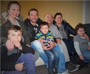 Familie Baschir im Übergangswohnheim in Essen