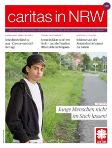 Titelblatt der Zeitschrift "Caritas in NRW"