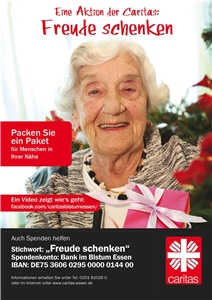 Plakat Freude schenken Plakat Freude schenken