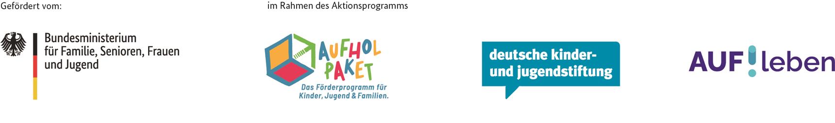 AUF!Leben - Logoleiste des Förderers (c) Dt. Kinder- und Jugendstiftung.