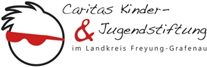 Das neue  Logo der Caritas Kinder- & Jugendhilfe im Landkreis Freyung-Grafenau. Gestaltung: Graffix | Nachbearbeitung Caritas FRG.