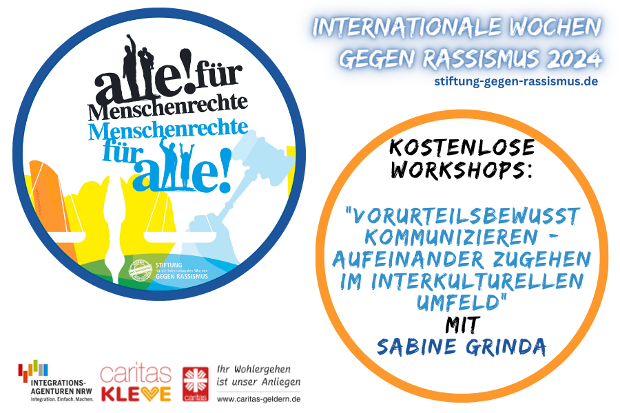 Internationale Wochen gegen Rassismus: Workshops mit Sabine Grinda