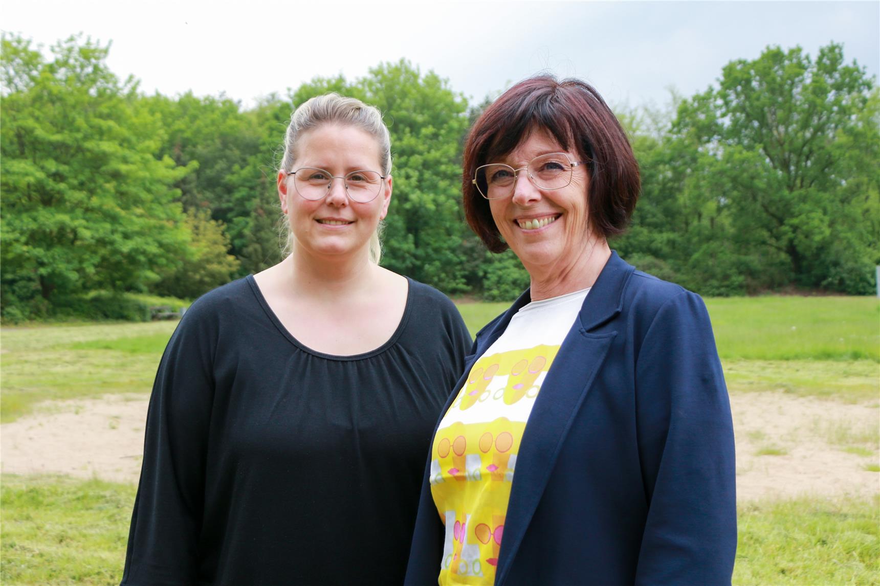 Nicole Schoeters und Franziska Eickmans