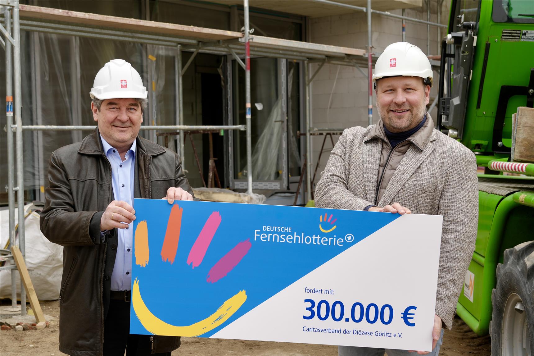 20250314 Fernsehlotterie Scheckübergabe