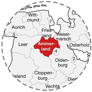 fd karte - 002 - karte-landkreise-niedersachsen-ammerland