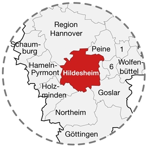 fd karte - 022 - karte-landkreise-niedersachsen-hildesheim