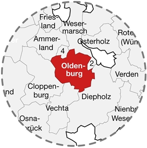 fd karte - 029 - karte-landkreise-niedersachsen-oldenburg-lk