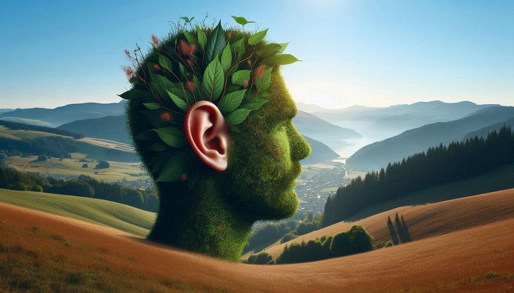 Bild von einem Ohr