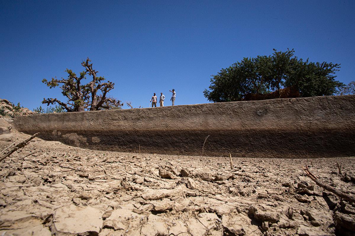 Eritrea: Bau eines Wasserdamms