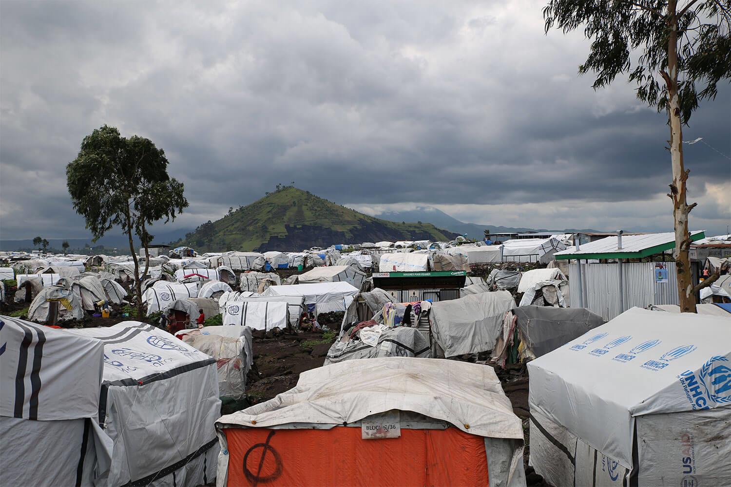 Flüchtlingslager in Goma