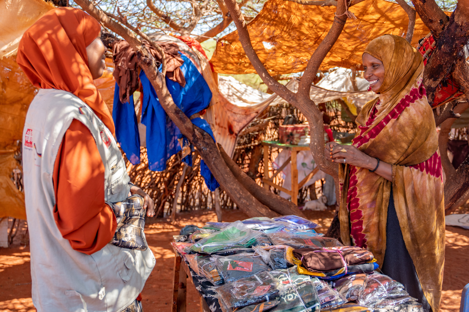 Barlin Ahmed Hashi in ihrem neuen Laden