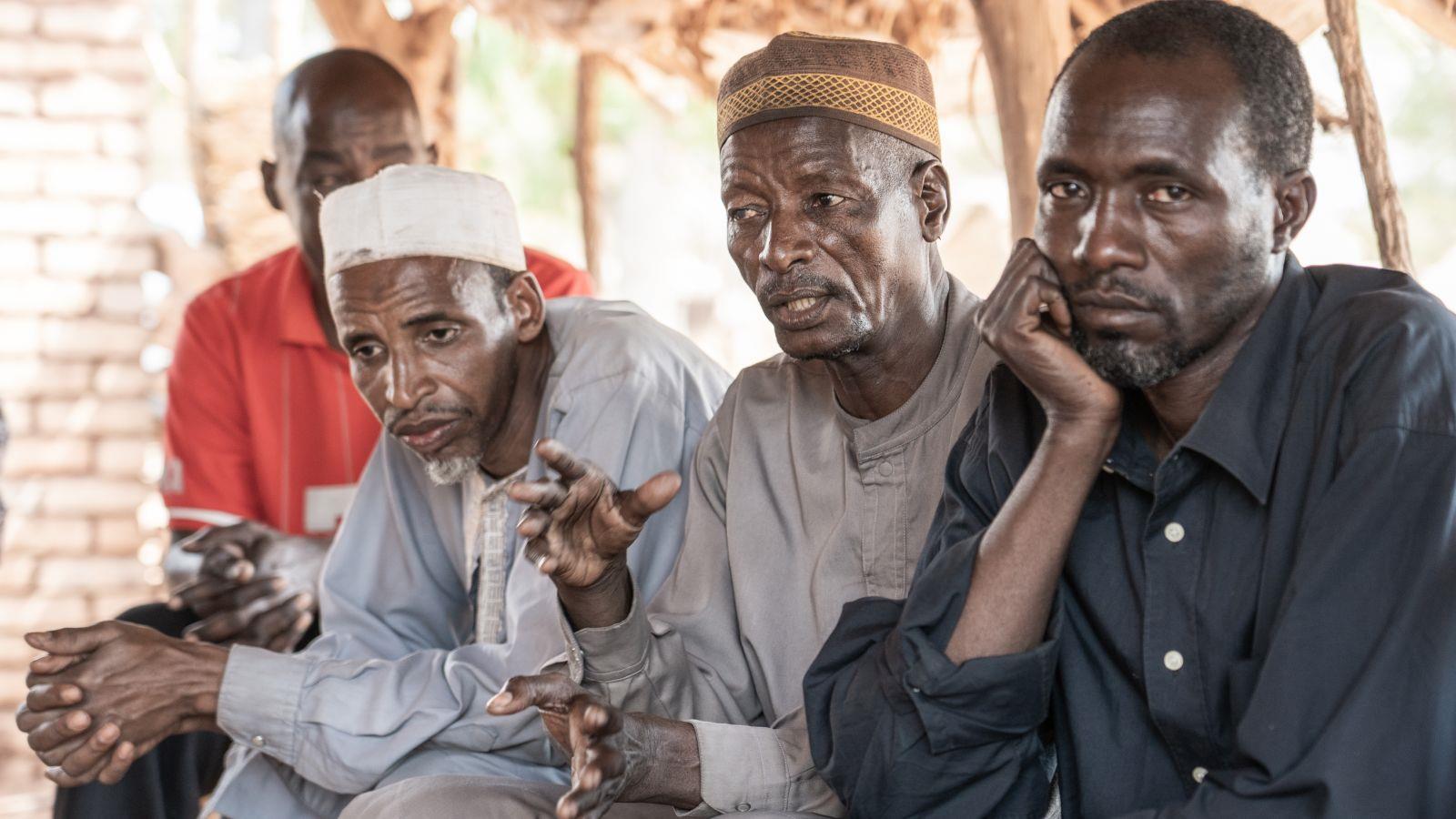 Tschad-Verhandlungen zwischen Vertriebenen und Einheimischen