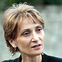 Tamar Sharashidze Tamar Sharashidze, Programm Managerin Caritas. Foto: Zviad Rostiashvili Georgien, Youth Projects