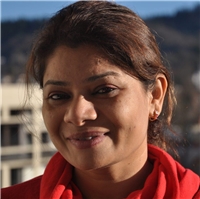 Yasmine Joseph, Projektmanagerin und Verbindungsperson für Pakistan