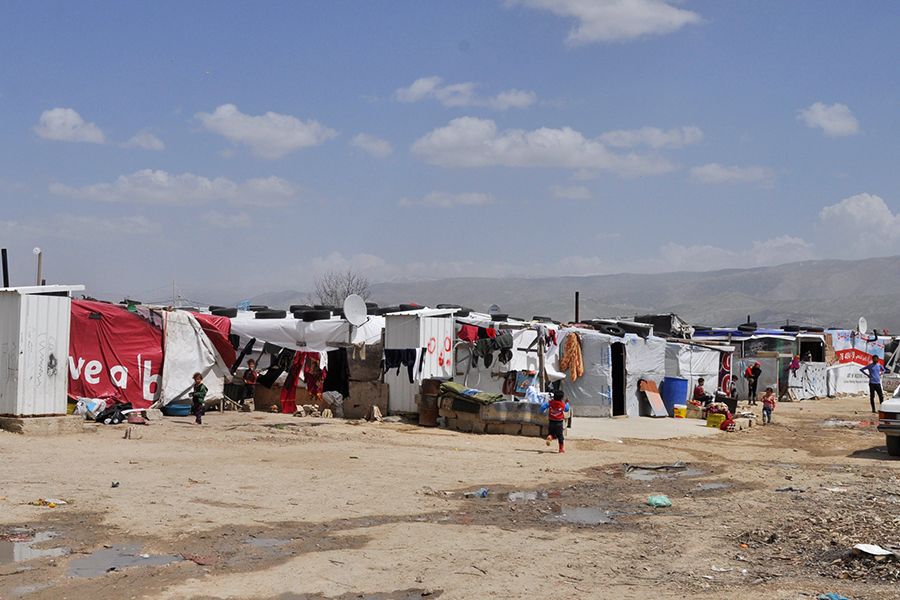 Flüchtlingslager im Libanon