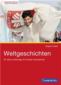 Cover Weltgeschichten Mann trägt Getreidesack auf dem Rücken