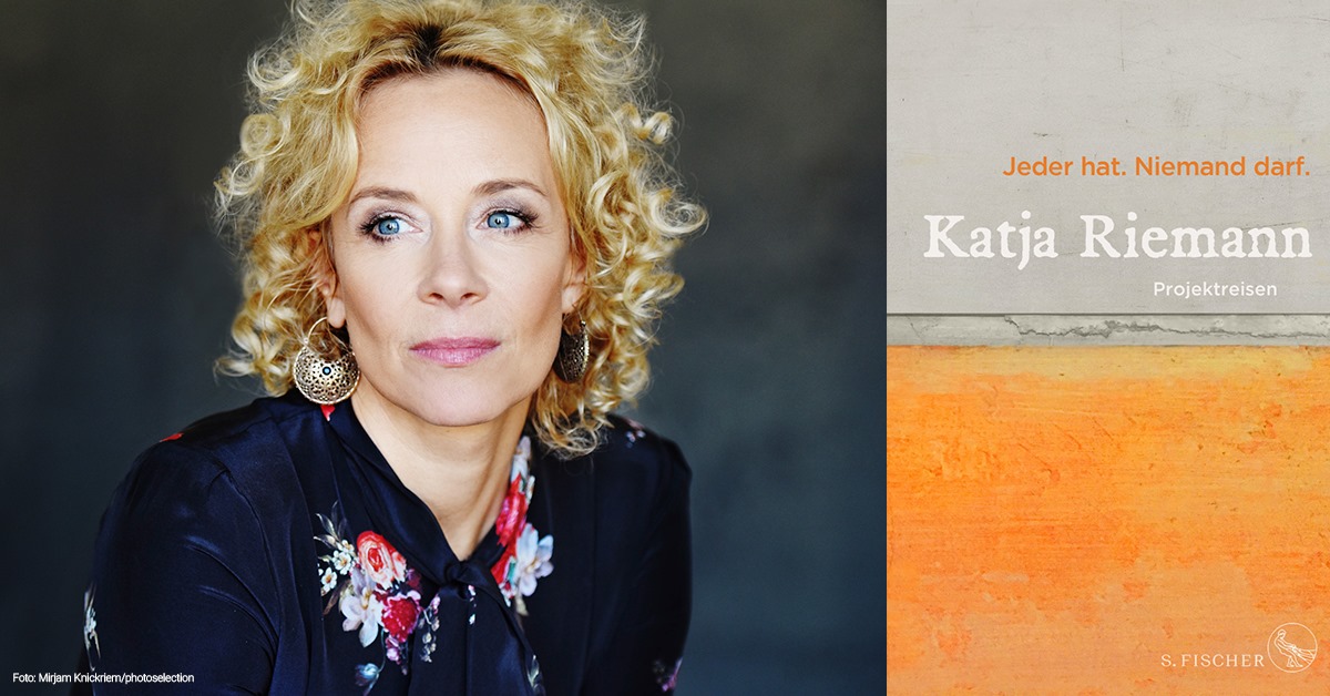 Katja Riemann - Lesung bei Caritas international