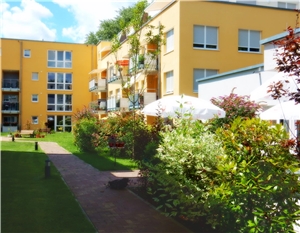 St. Valentin Terrasse im Sommer St. Valentin Terrasse im Sommer