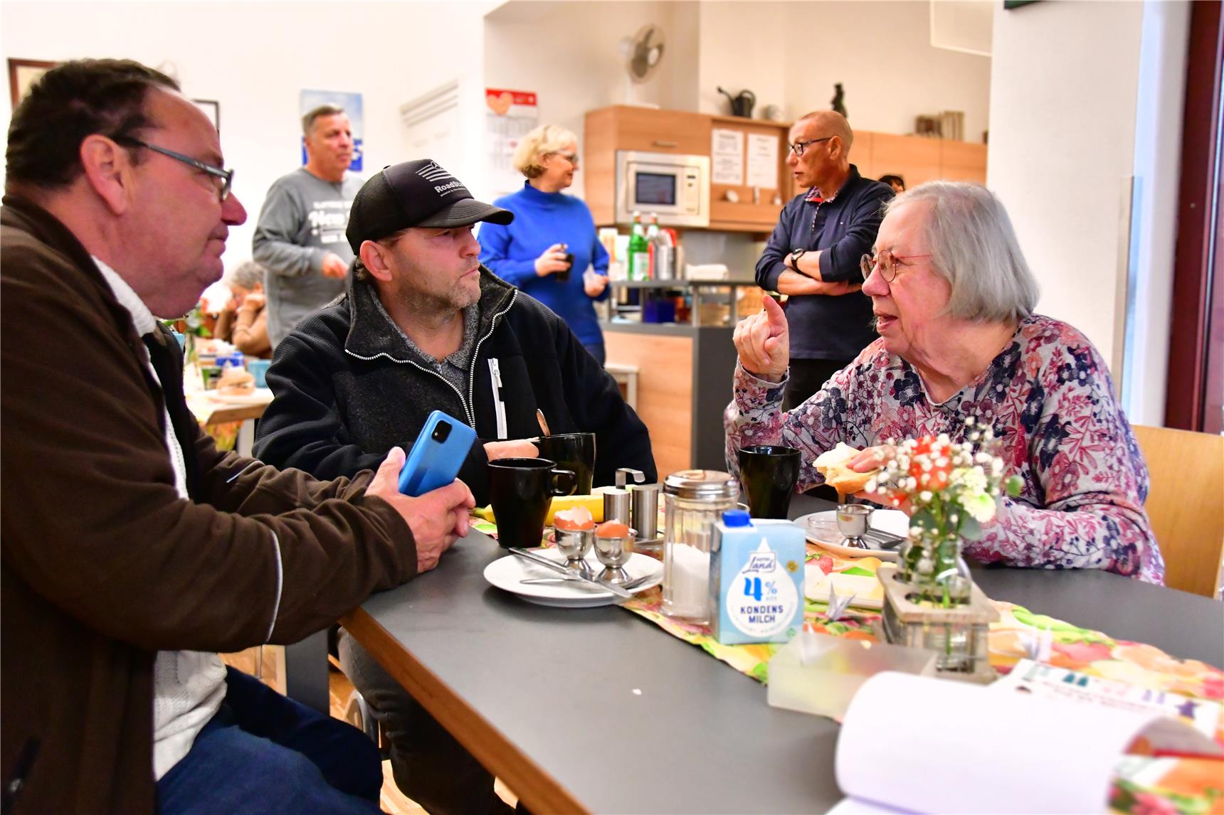 Frühstück mit der Politik