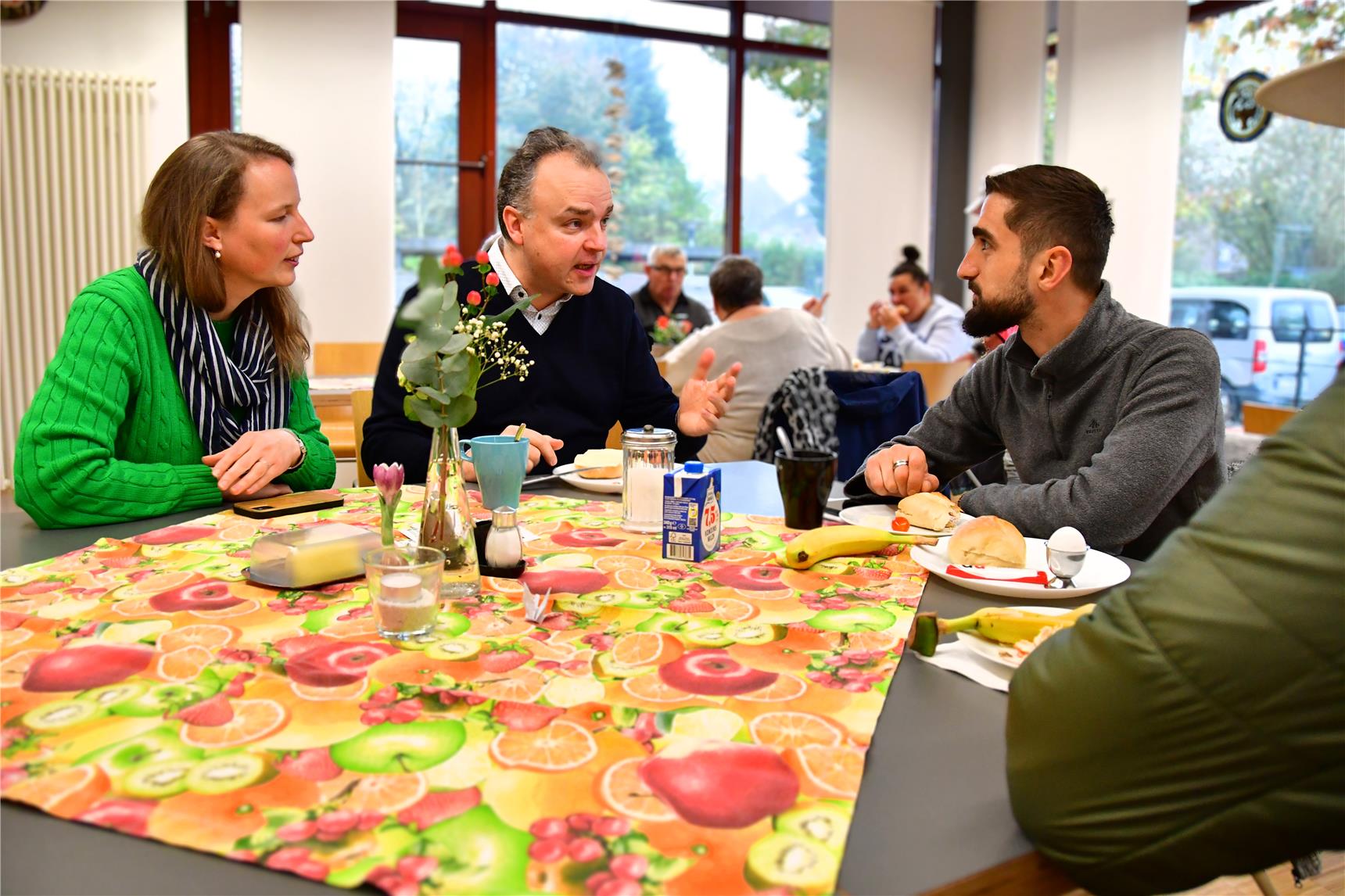 Frühstück mit Politik