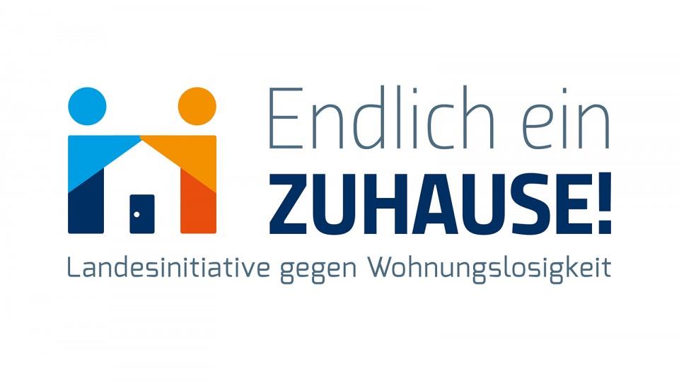 Logo Landesinitiative Endlich ein Zuhause