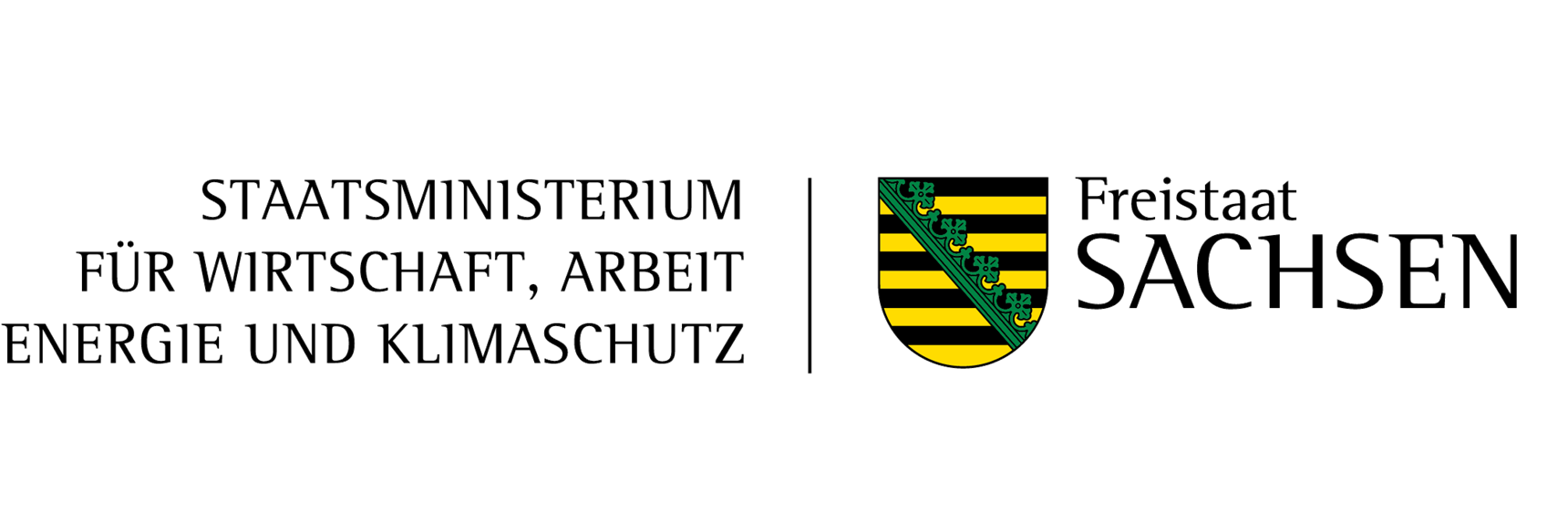 Logo: Staatsministerium Sachsen für Wirtschaft, Arbeit, Energie und Klimaschutz