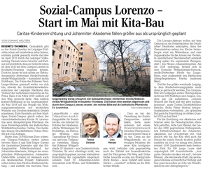 Artikel der Leipziger Volkszeitung vom 12.01.18, Domic Welters