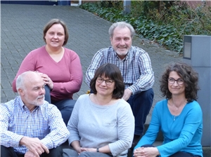 Team Refugium(v.li.n.re.): Michael Cleven, Sabine Menge, Astrid Alt, Ludwig Reichert und Anja Faust. (Foto: Refugium)