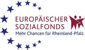 ESF Logo Rheinland-Pfalz