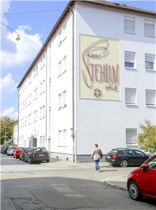Albert-Stehlin-Haus Das Albert-Stehlin-Haus von außen