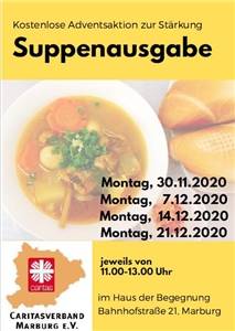 Flyer Suppenausgabe Flyer Suppenausgabe