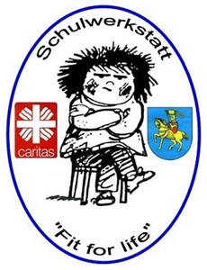 Logo Schulwerkstatt SN  Fit for life