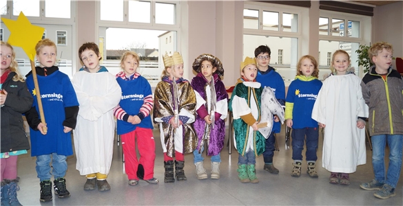 Kinder des Franziskus-Kinderhauses