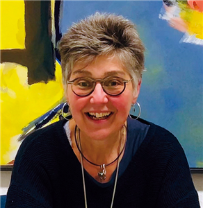 Porträt: Brigitte Leyens, Leiterin des Familienpflegedienstes beim Caritasverband für Aachen-Stadt und Aachen-Land