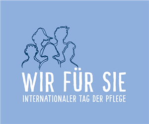 Banner zur Initiative 'Wir für Sie' der LAG Freie Wohlfahrtspflege NRW zum Internationalen Tag der Pflege