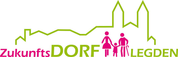 Logo vom 'ZukunftsDORF Legden' im Westmüsterland