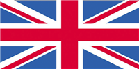 Die Nationalflagge des Vereinigten Königreichs Großbritannien und Nordirland
