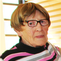 Eine Seniorin, die im Altenzentrum Clara-Stift in Lüdinghausen-Seppenrade lebt