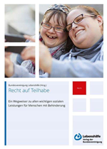 Cover des Buches 'Recht auf Teilhabe' der Bundesvereinigung Lebenshilfe