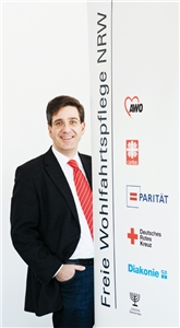 Andreas Meiwes, Vorsitzender der Landesarbeitsgemeinschaft der Spitzenverbände der Freien Wohlfahrtspflege in NRW