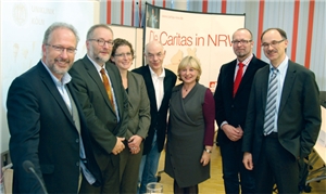 Die Referenten auf Fachtagung zur Arzneimitteltherapiesicherheit der Caritas in NRW in im Fortbildungszentrum des DiCV Essen