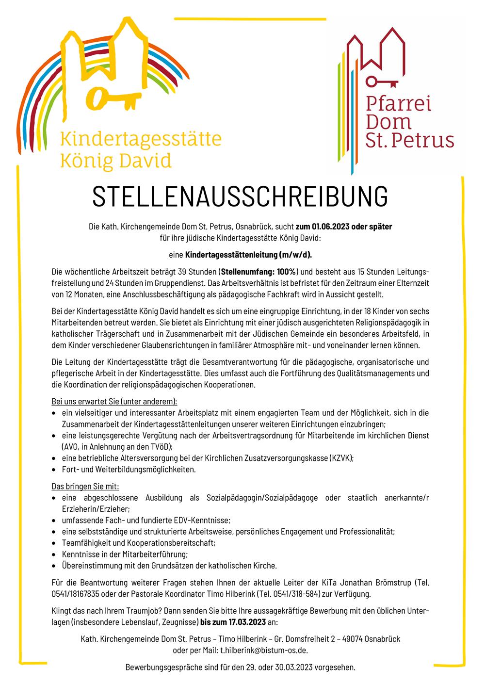 Leitung KG König David