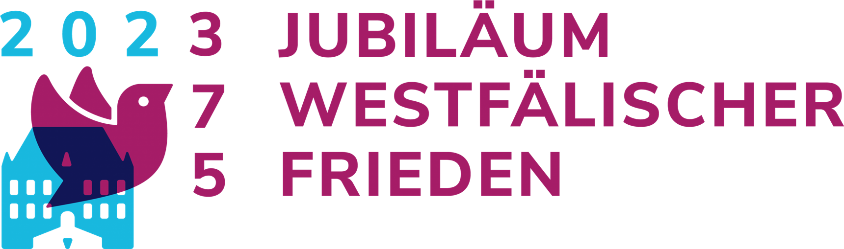Banner des Osnabrücker Friedensjahrs
