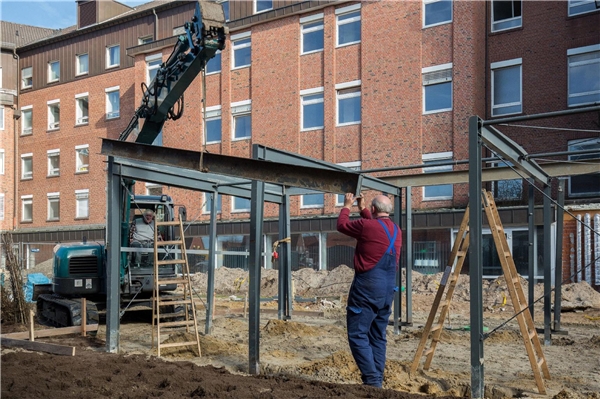 Pflegezentrum St. Marien Baufortschritt Pflegezentrum St. Marien Baufortschritt