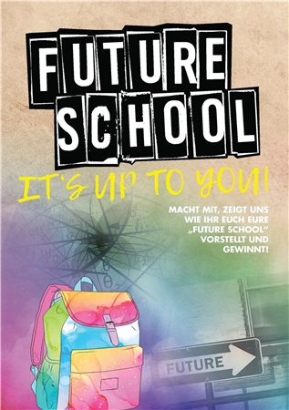 Bei der Aktion „future school“ können Kinder und Jugendliche einen Entwurf ihrer Traumschule einreichen.