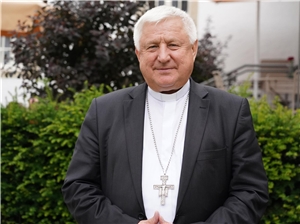 Stanislav Shyrokoradiuk, Bischof von Odessa-Simferopol (Ukraine), zeigte sich bei einem Besuch in Paderborn zuversichtlich. 