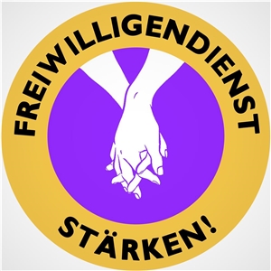 Logo „Freiwilligendienst stärken“