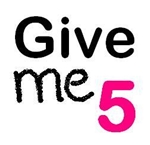 Schriftzug: Give me five!
