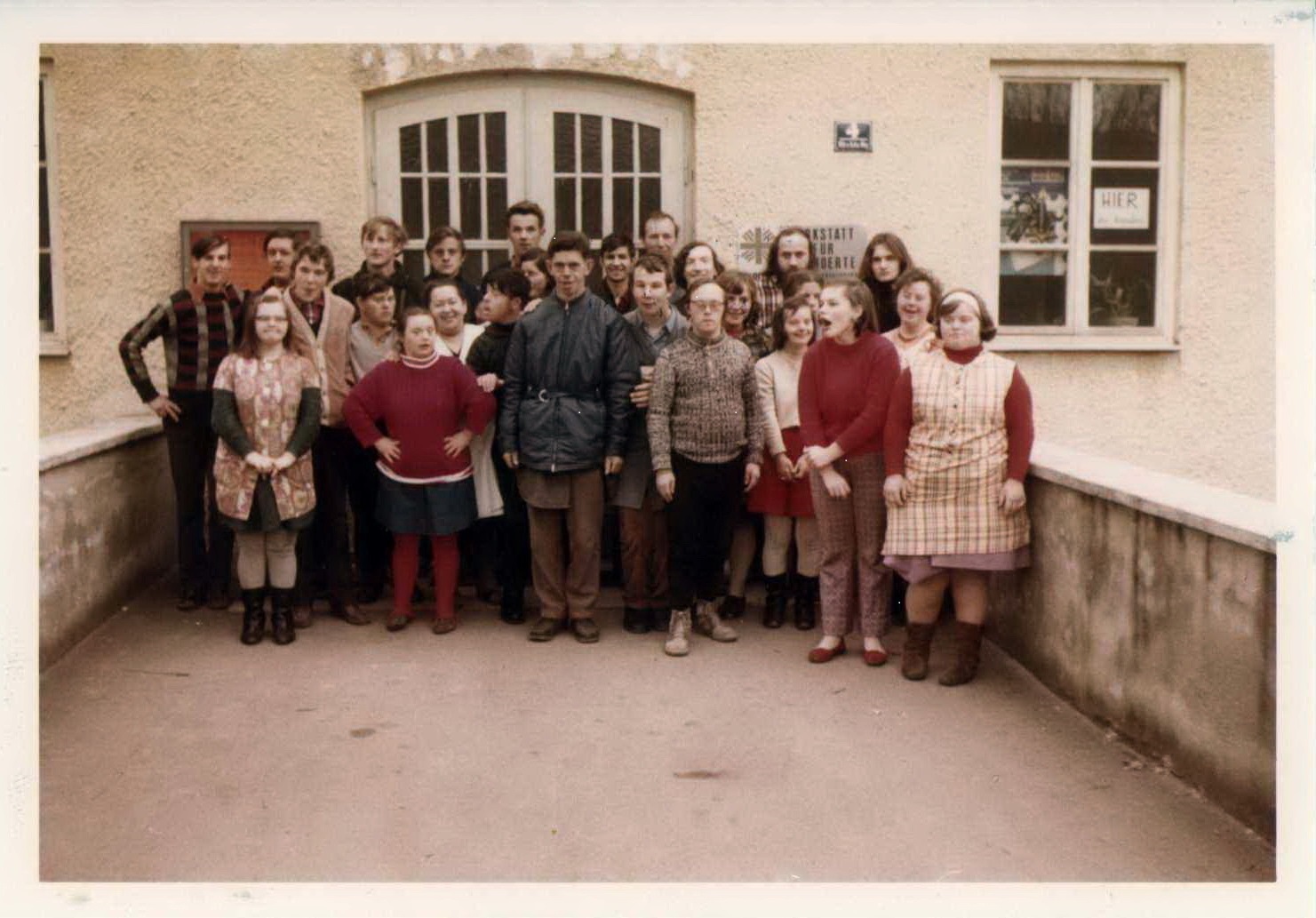 1971 Provisorische Werkstatt Wilhelm-Rottau-Weg